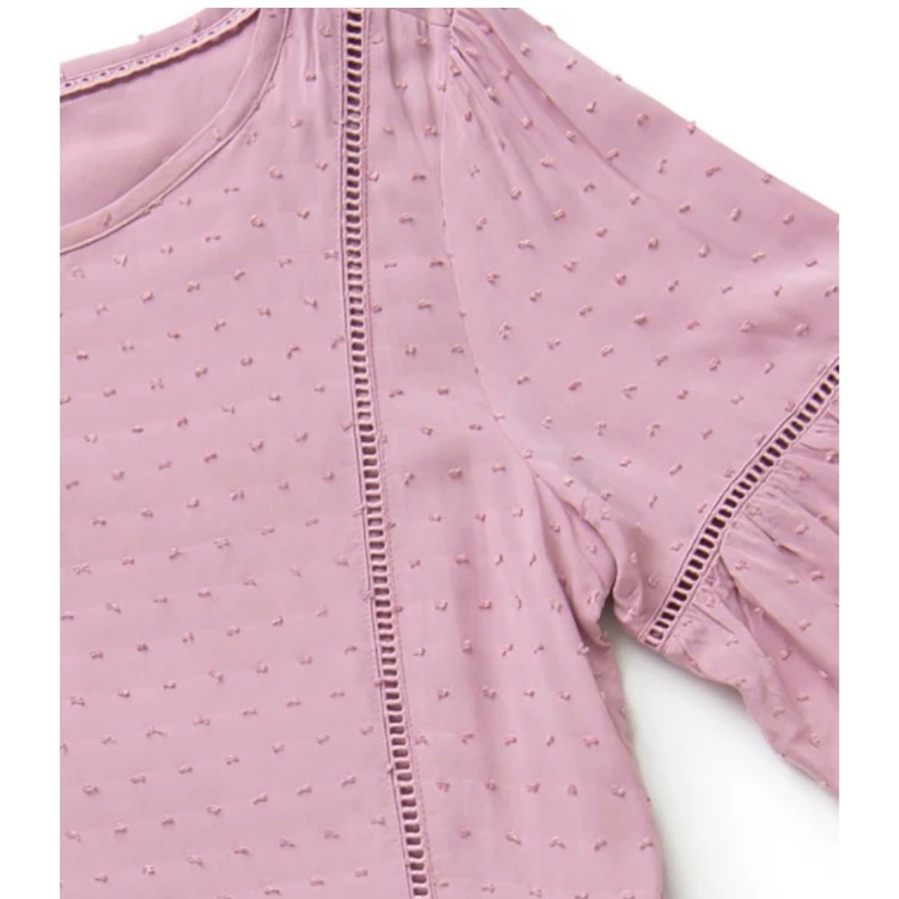 NWT Matilda Jane Turn On The Charm Dress Size L Mauve Pink Purple Boho - Picture 4 of 14